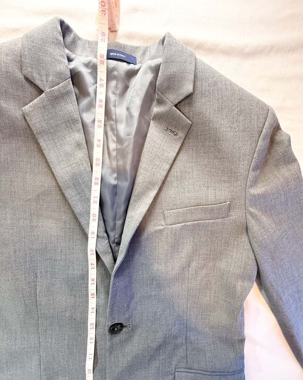 Chaps  Blazer/ Jacket- Medium Grey, Size Boys18 Reg